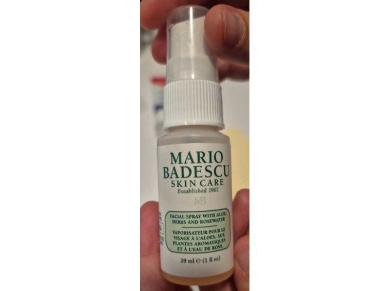 Mario Badescu Skin Care Facial Spray, Aloe, Herbs & Rosewater, 1 fl oz/29 mL
