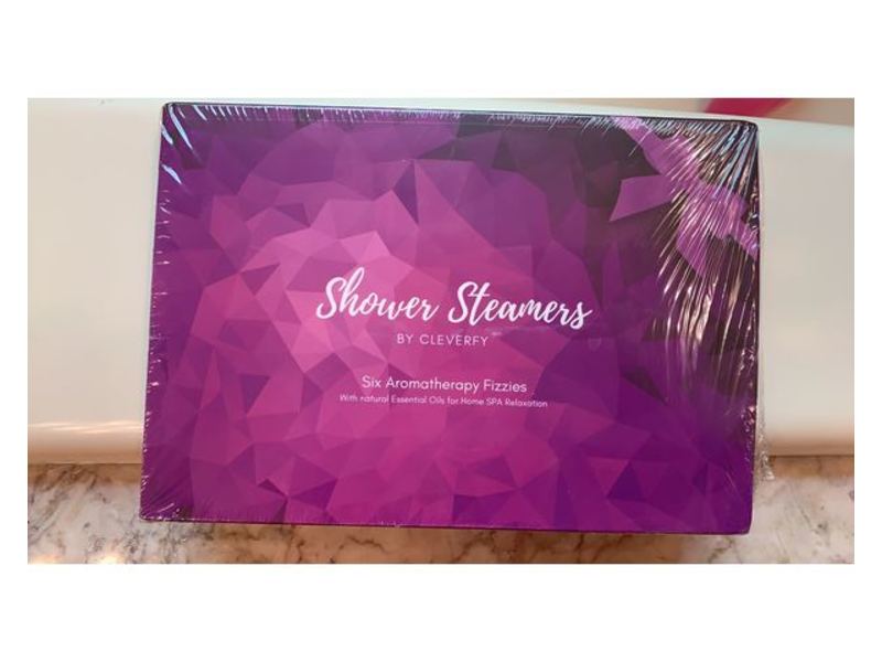 Cleverfy Shower Steamers Six Aromatherapy Fizzies, 8.4 oz / 240 g, Pack Of 6