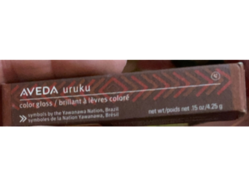 Aveda Uruku Color Gloss, 350 Berry, .15 oz/4.25 g
