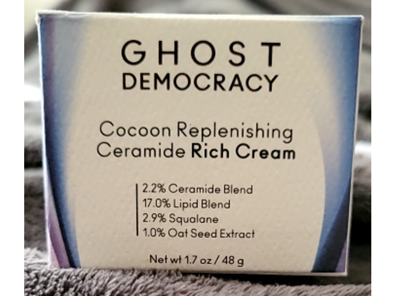Ghost Democracy Cocoon Replenishing Ceramide Rich Cream, 1.7 oz/48 g