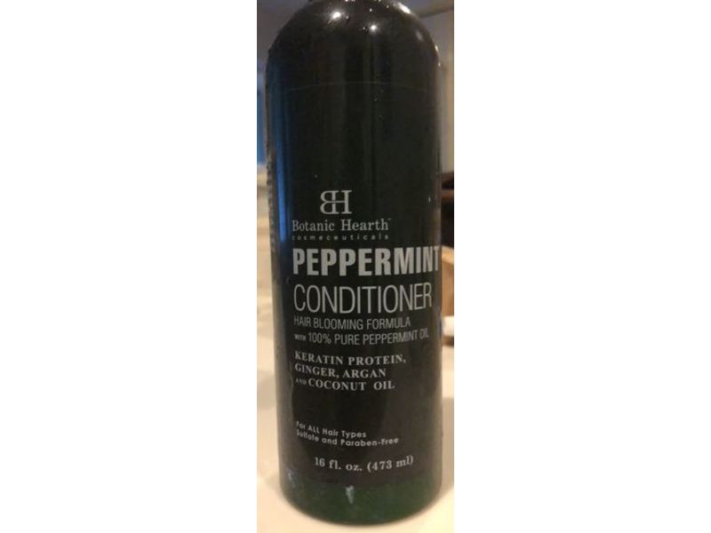 Botanic Hearth Hair Blooming Formula Conditioner, Peppermint, 16 fl oz/473 mL