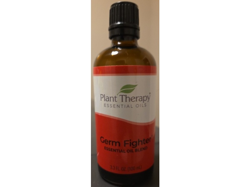 Plant Therapy Germ Fighter Essential Oil Blend, 3.3 fl oz/100 mL