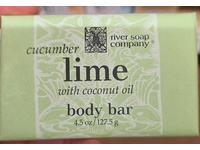 River Soap Company Body Bar, Cucumber Lime, 4.5 fl oz/127.5 g - thumbnail 2