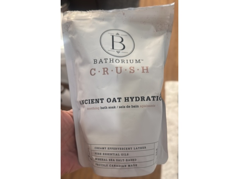 Bathorium Soothing Bath Soak, Ancient Oat Hydration, 21 fl oz, Count 5