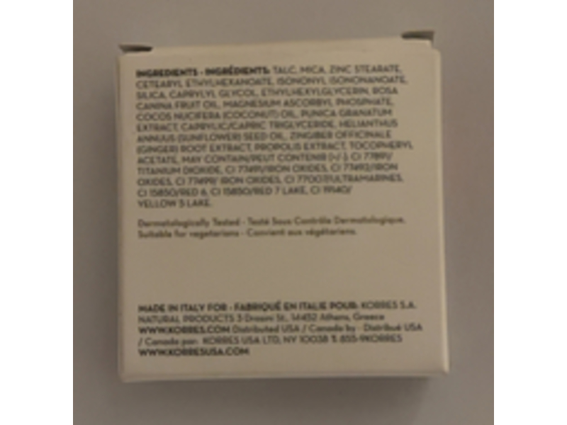 Korres Wild Rose Brightening Blush, 24 Dusty Rose, 0.19 oz/5.5 g