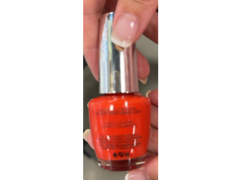 O.P.I Infinite Shine Gel-Like Lacquer, Knock 'Em Red, 0.5 fl oz/15 mL