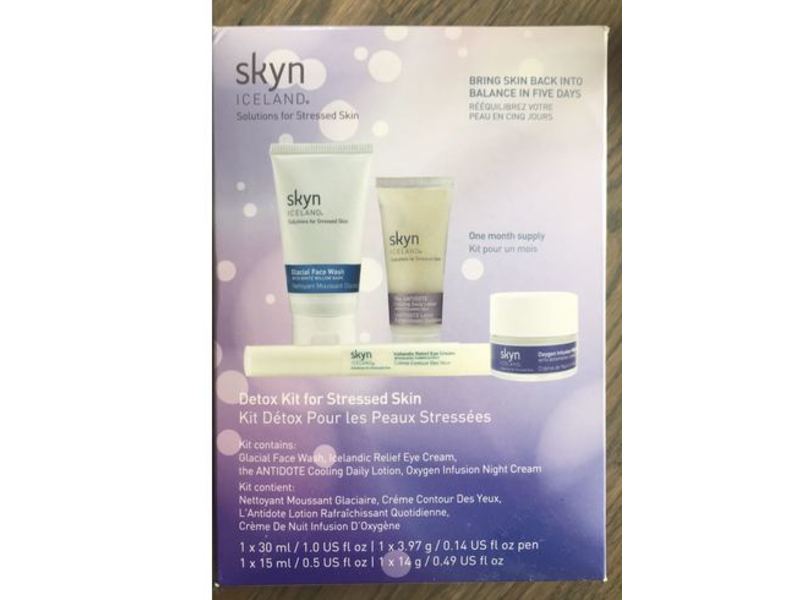 Skyn Iceland Stressed Skin Detox Kit