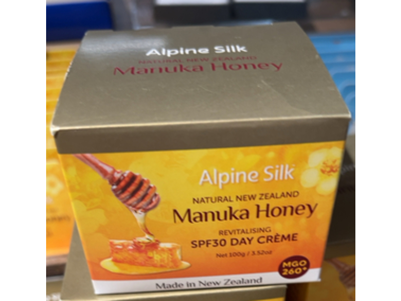 Alpine Silk Manuka Honey Revitalizing Day Cream, SPF 30, 3.52 oz/100 g