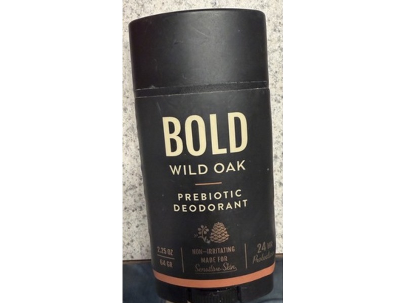 Honestly pHresh Prebiotic Deodorant, Bold Wild Oak, 2.25 oz/64 g