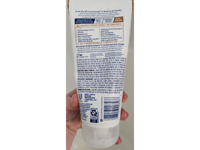 St. Ives Energizing Scrub, Coconut & Coffee, 6 oz/170 g