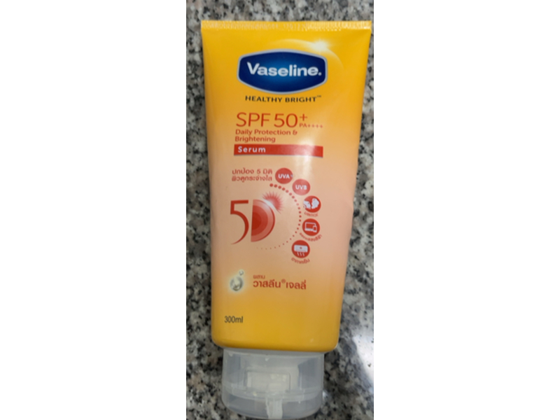 Vaseline Daily Pollution Protection Serum, SPF 50, 300 mL