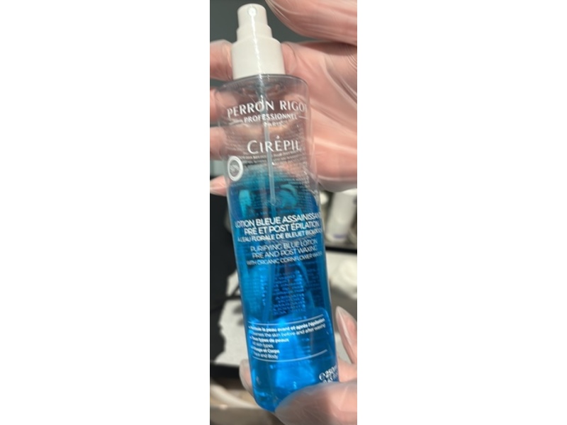 Cirepil Purifying Blue Lotion Pre & Post Waxing, 8.45 fl oz/250 mL