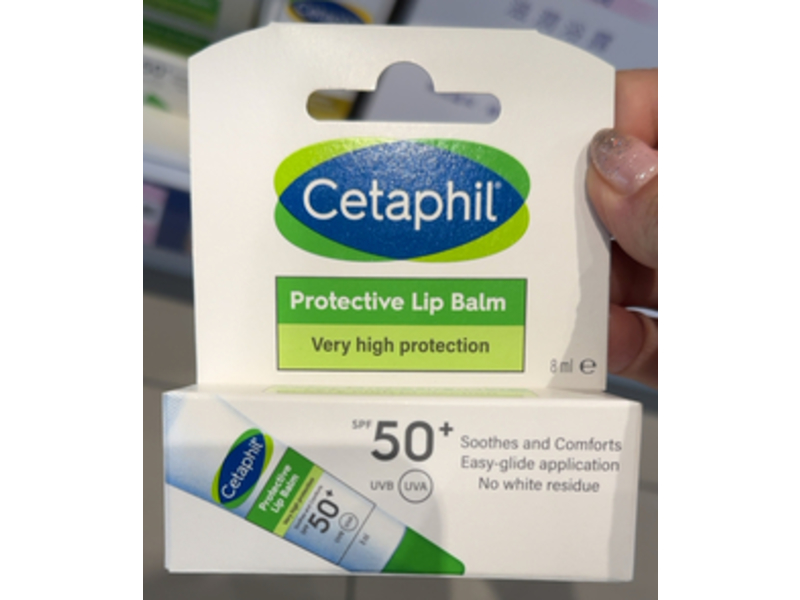 Cetaphil Protective Lip Balm, SPF 50+, 8 mL