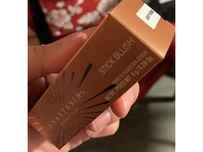 Anastasia Beverly Hills Stick Blush, Soft Rose, 0.28 oz/8 g