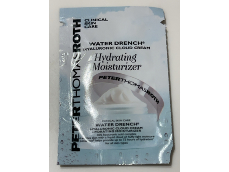 Peter Thomas Roth Water Drench Hyaluronic Cloud Cream, 0.068 fl oz/2 mL