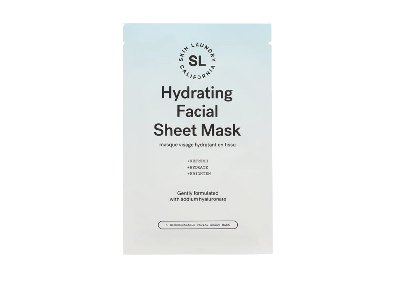 Skin Laundry Hydrating Facial Sheet Mask, Sodium Hyaluronate