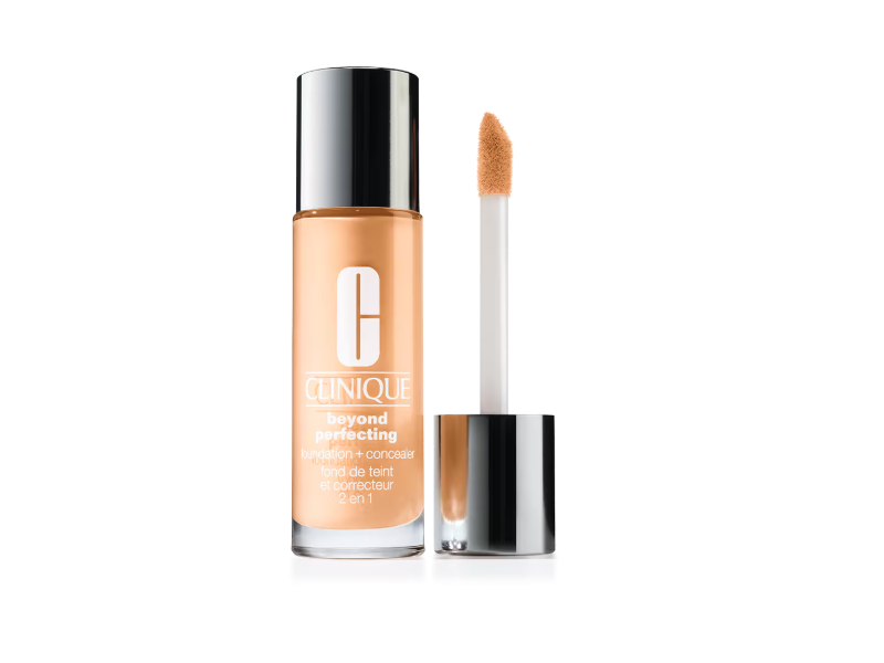 Clinique Beyond Perfecting Foundation + Concealer, CN 58 Honey, 1 fl oz/30 mL