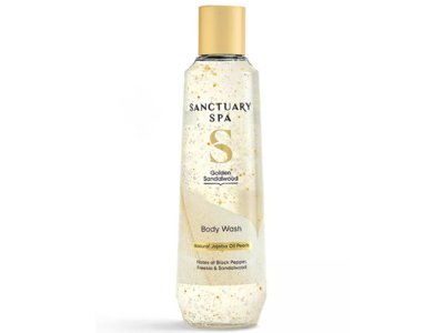 Sanctuary Spa Body Wash, Golden Sandalwood, 8.4 fl oz/250 mL