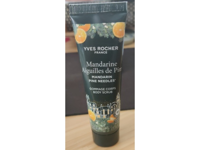Yves Rocher Body Scrub, Mandarin Pine Needles, 1 fl oz/30 mL