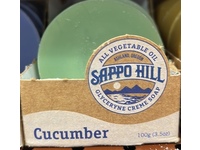 Sappo Hill Bar Soap, Cucumber, 3.5 oz/100 g - thumbnail 2