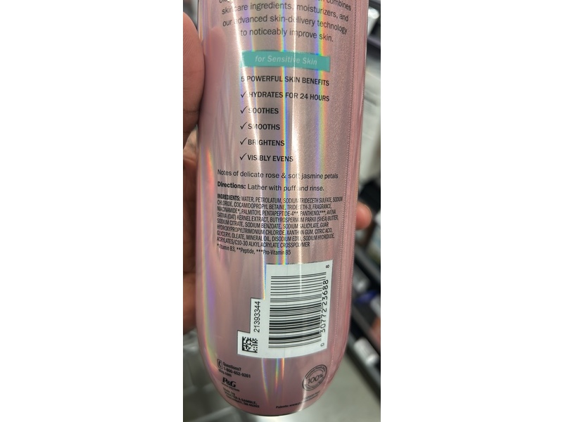 Olay Super Serum Body Wash, Light Scent, 20 fl oz/591 mL