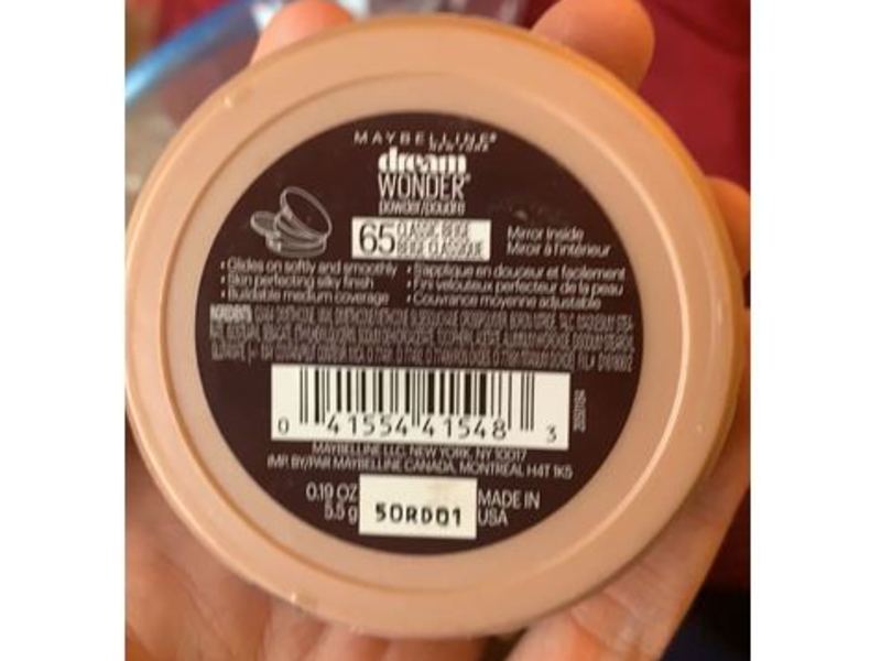 Maybelline New York Dream Wonder Powder, 65 Classic Beige, 0.19 oz/5.5 g