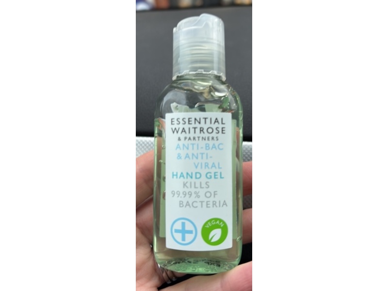 Essential Waitrose & Partner Anti-Bac & Anti-Viral Hand Gel, 50 mL