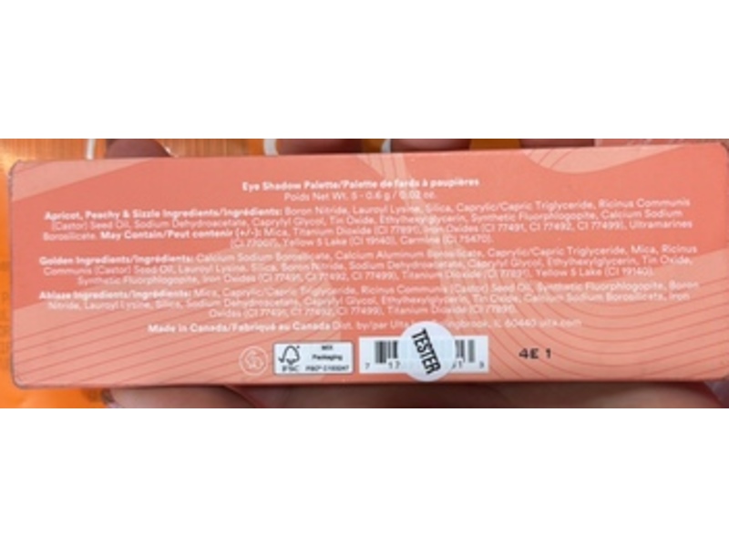 Ulta Beauty Collection Mini Moods Eye Shadow Palette, Sweat Heat, 0.02 oz/0.6 g