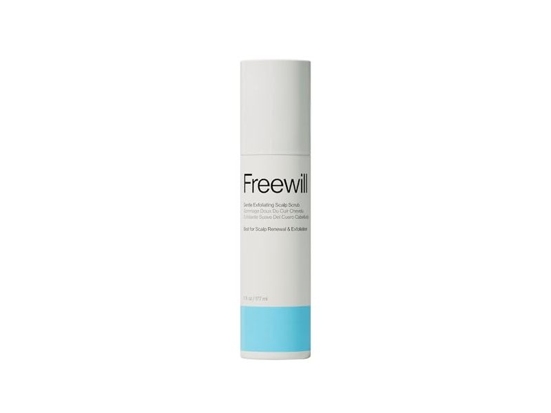 Freewill Gentle Exfoliating Scalp Scrub, 6 fl oz/177 mL