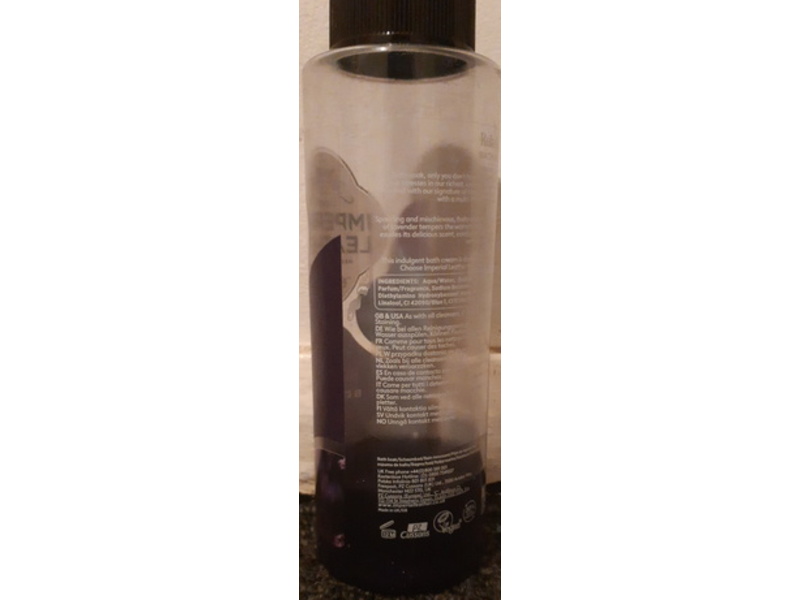 Imperial Leather Relaxing Bath Soak, Lavender & Wild Iris, 16.9 fl oz/500 mL