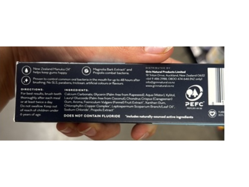 Grin Pro Gum Care Toothpaste, 4 oz/113 g