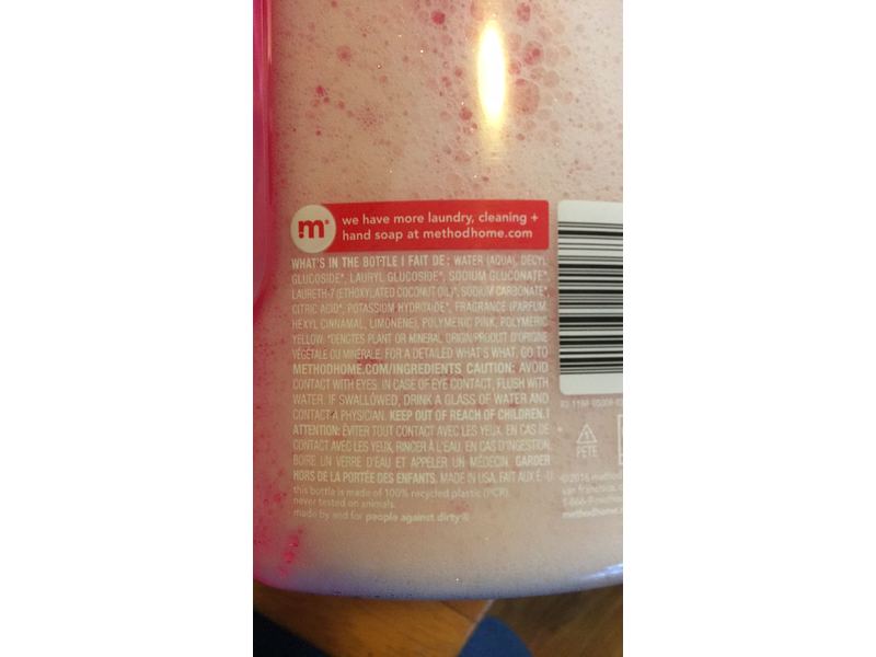 Method All-Purpose Naturally Derived Surface Cleaner, Refill, Pink Grapefruit, 68 fl oz/2 L