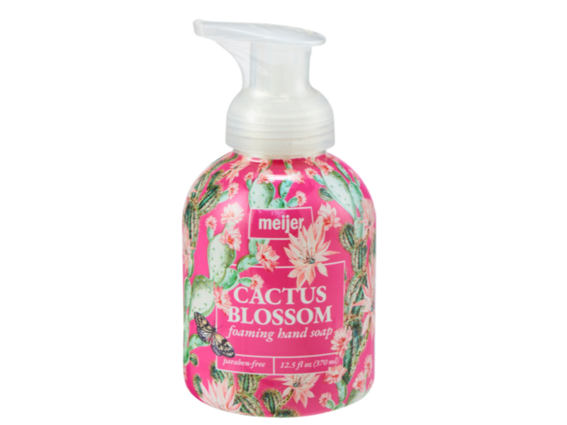 Meijer Foaming Hand Soap, Cactus Blossom, 12.5 fl oz/370 mL