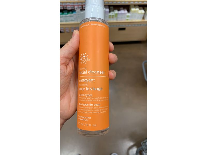 Earth Science Foaming Facial Cleanser 6 fl oz Fragrance Free