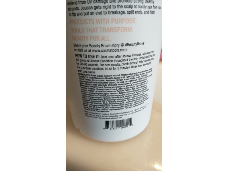 Calista Jousse Hair Conditioner, Honeymint, 32 fl oz/946 mL