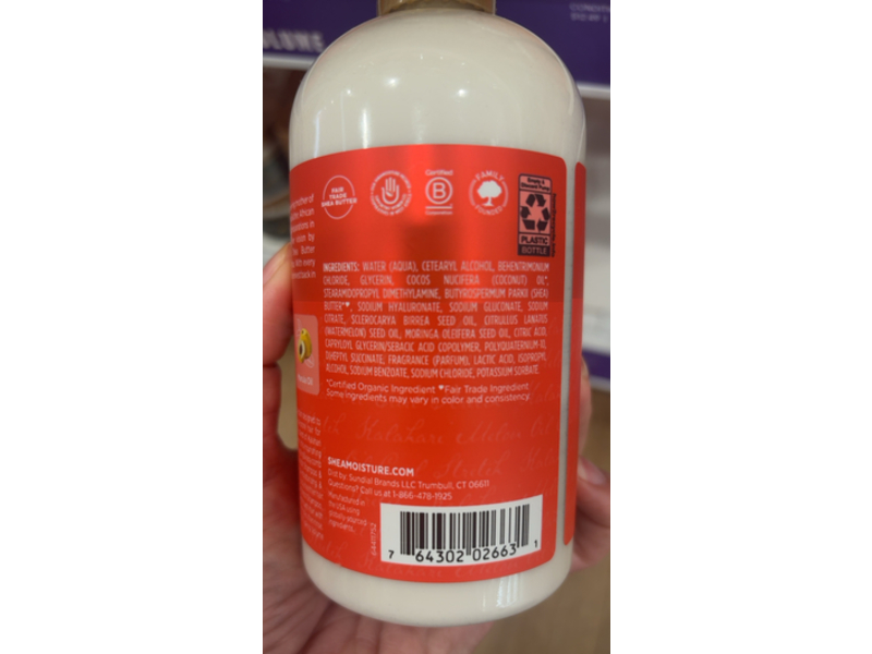 Shea Moisture Curl Stretch Conditioner, Kalahari Melon Oil, 13 fl oz/384 mL