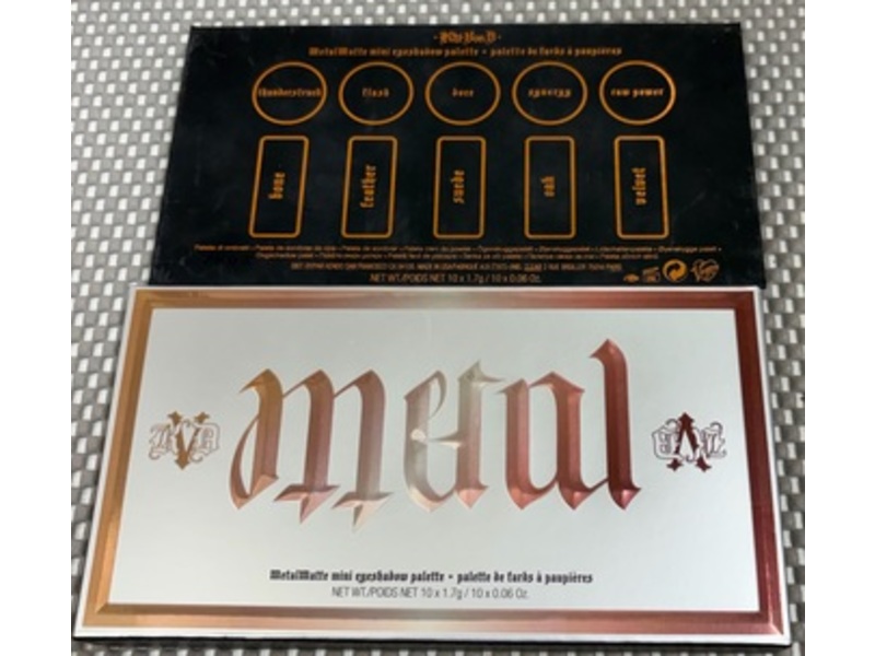 Kat Von D MetalMatte Eyeshadow Palette, 0.06 oz/1.7 g