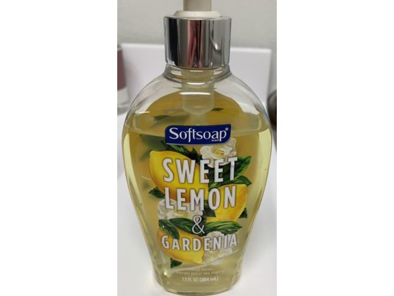 Softsoap Hand Soap, Sweet Lemon & Gardenia, 13 fl oz/384 mL