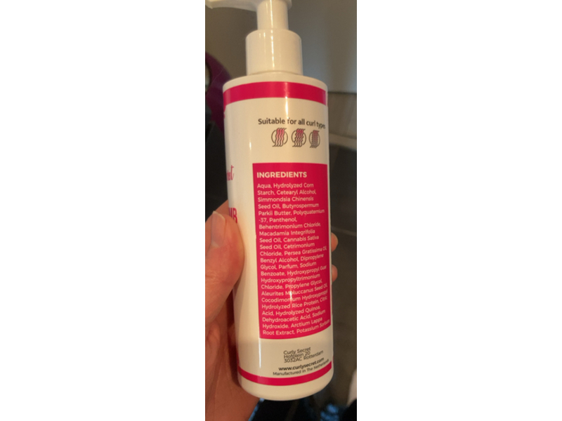 Curly Secret Protein Bomb Leave - In, 8.5 oz/250 mL