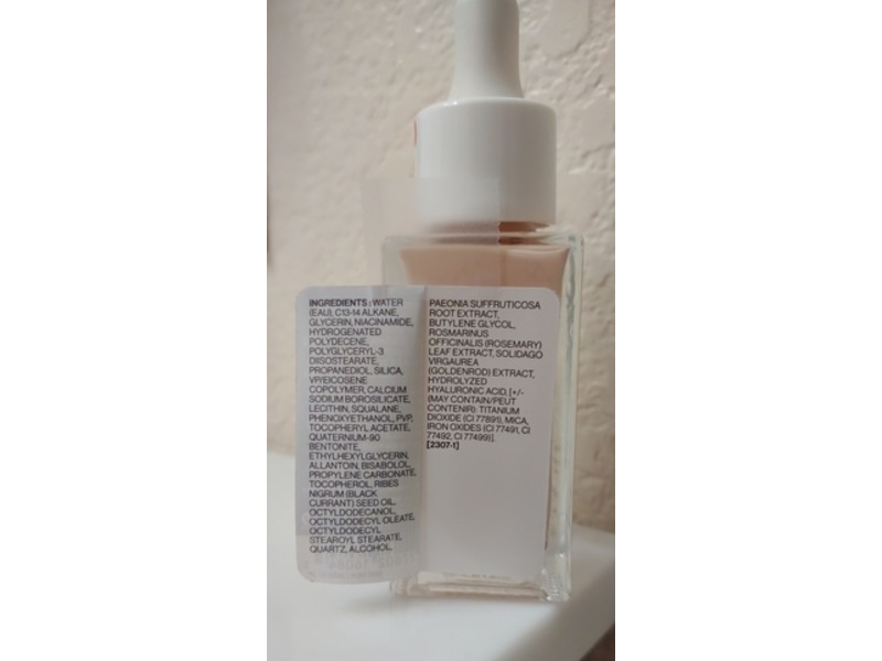 wet n wild Bare Focus Niacinamide Skin Tint, Porcelain, 2.08 fl oz/32 mL