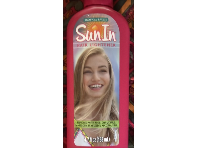 Sun In Original Spray-In Hair Lightener, Tropical Breeze , 4.7 fl oz/138 mL