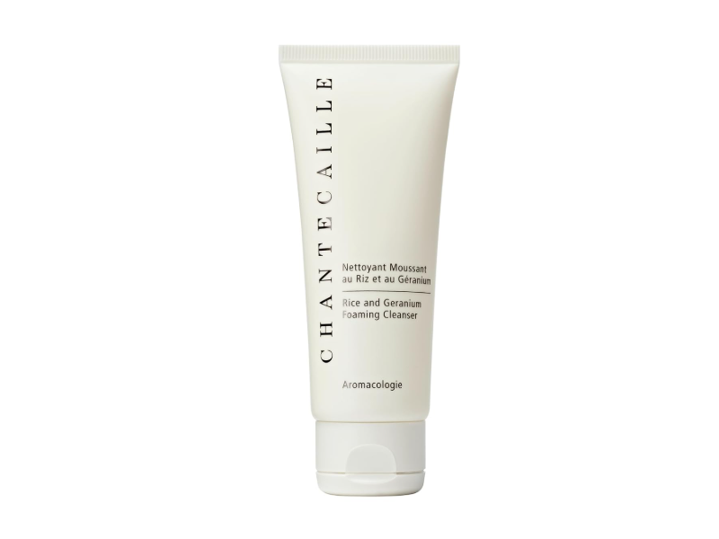 Chantecaille Rice & Geranium Foaming Face Cleanser, 0.27 oz/8 mL