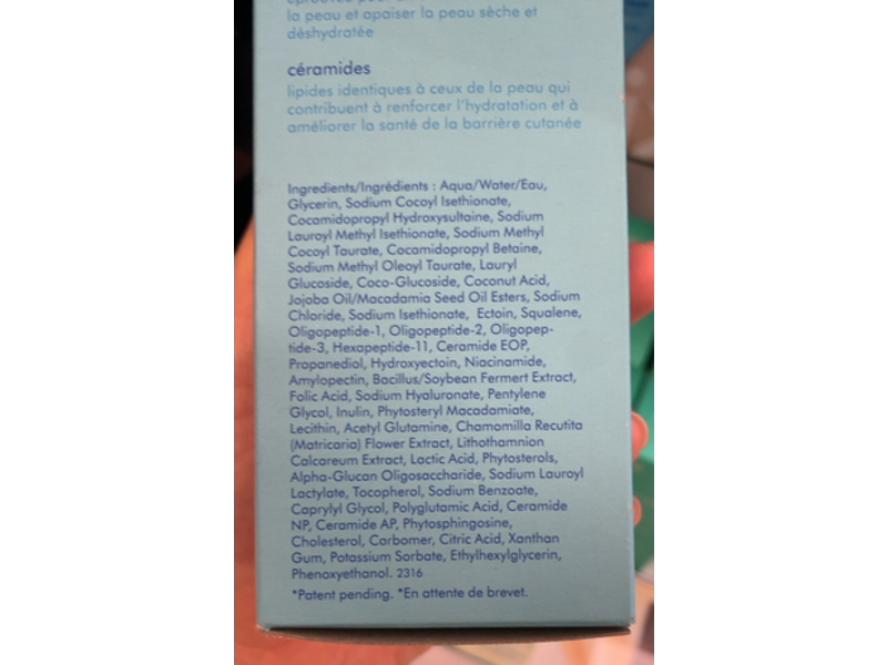 Skinfix Barrier+ Ceramide + Ecotin Gentle Gel Cleanser, 5 fl oz/150 mL