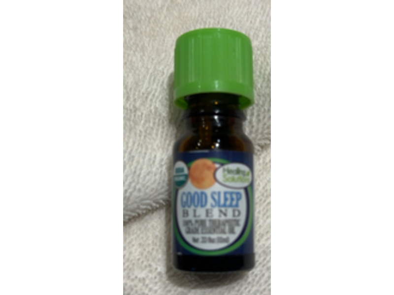 Healing Solutions 100% Pure Therapeutic Grade Essential Oil, Good Sleep Blend, 0.33 fl oz/10 mL