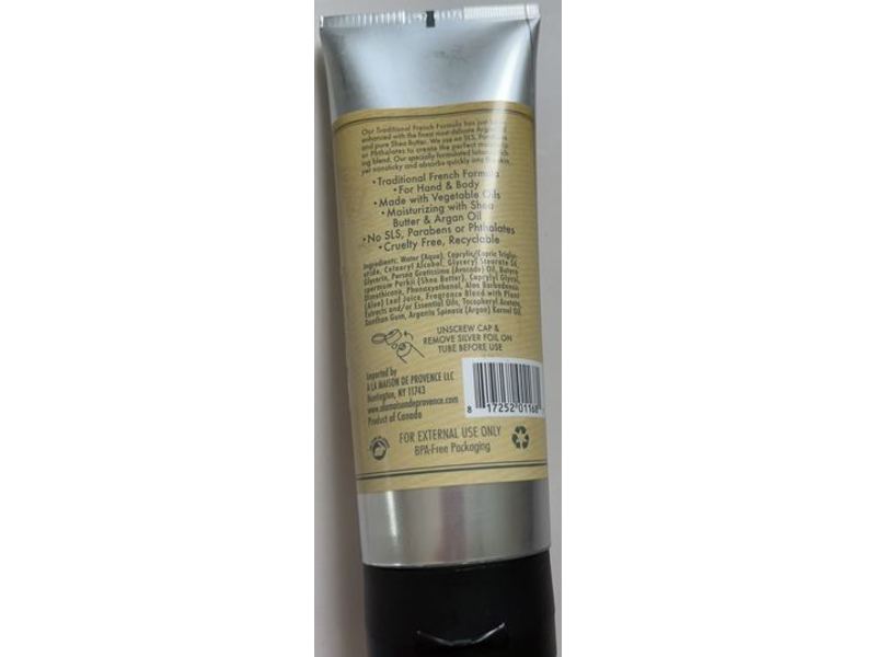 A La Maison De Provence Hand and Body Lotion, Fresh Sea Salt, 8 fl oz/240 mL