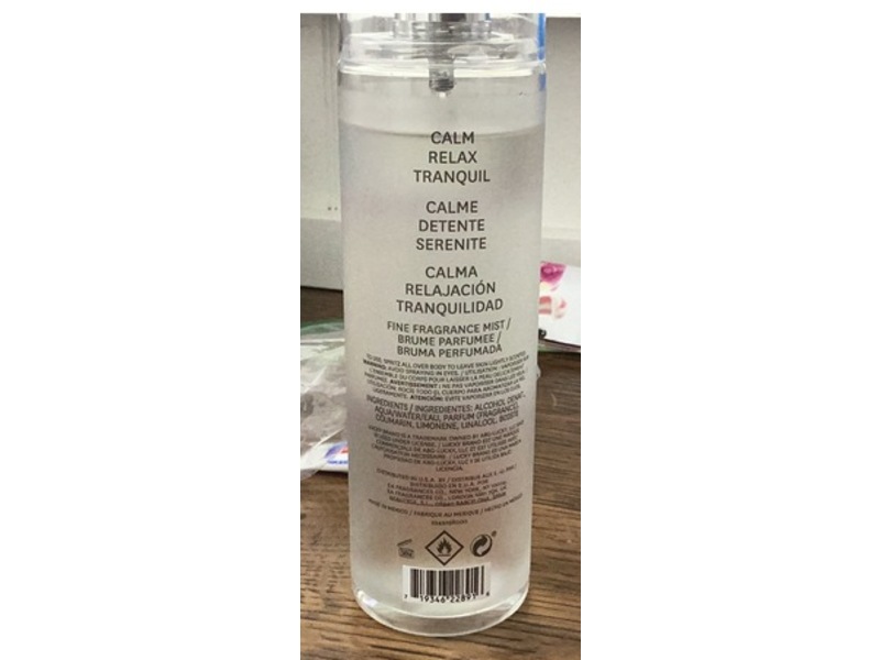 Lucky Brand Relax Fine Fragrance Mist, 8 fl oz/236 mL