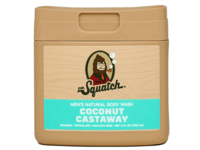 Dr. Squatch Men's Natural Body Wash, Coconut Castaway, 8 fl oz/236 mL - thumbnail 1