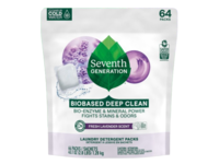 Seventh Generation Laundry Detergent Packs, Fresh Lavender, 45.1 oz/ 1.28 kg, 64 Packs - thumbnail 1