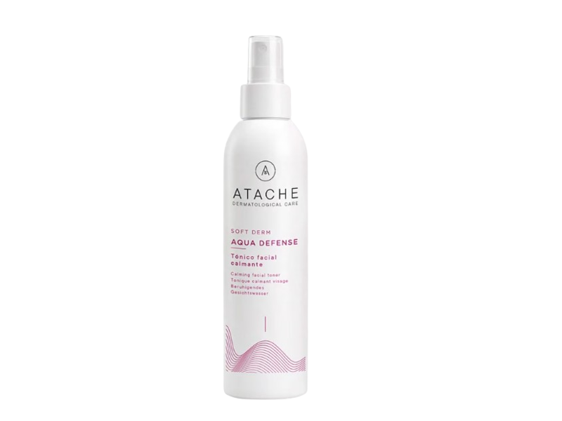 Atache Soft Derm Aqua Defense Calming Facial Toner, 6.76 fl oz/200 mL