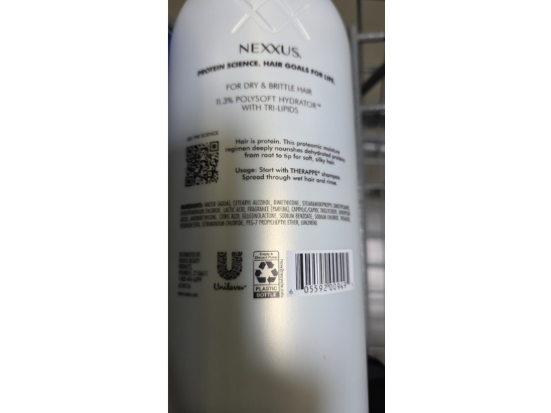 Nexxus Humectress Moisture Conditioner, 11.3% Polysoft Hydrator + Tri-Lipids, 43 fl oz